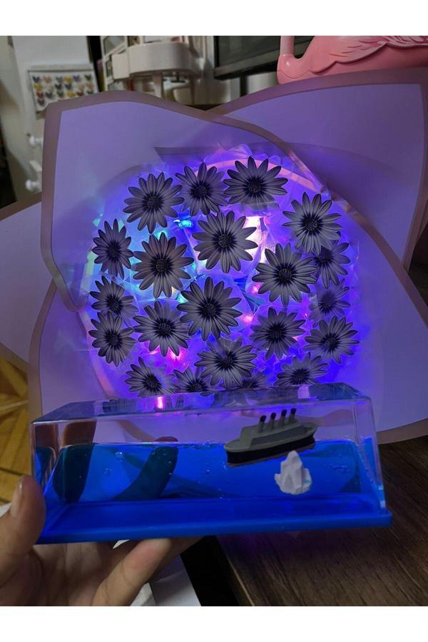 Redblue Mor Papatya Buketi - Image 1