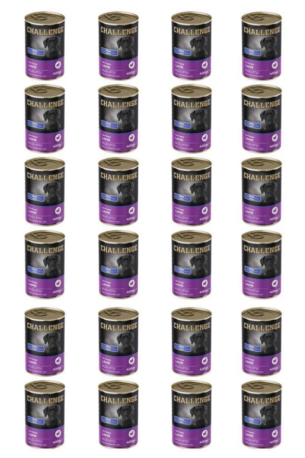Challenge pate kuzu etli yavru köpek konservesi 400 gr x 24 adet  - Image 1