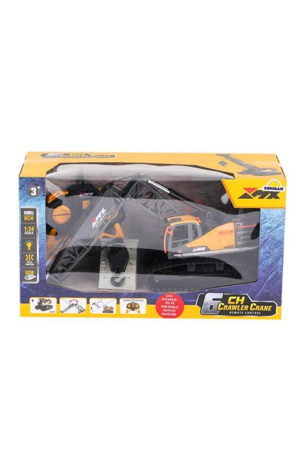 5081 SUN-RST-RC İŞ MAKİNESİ 1 24 BULDOZER FF IŞIKLI 6CH 3 7V USB 40MHZ - Image 1