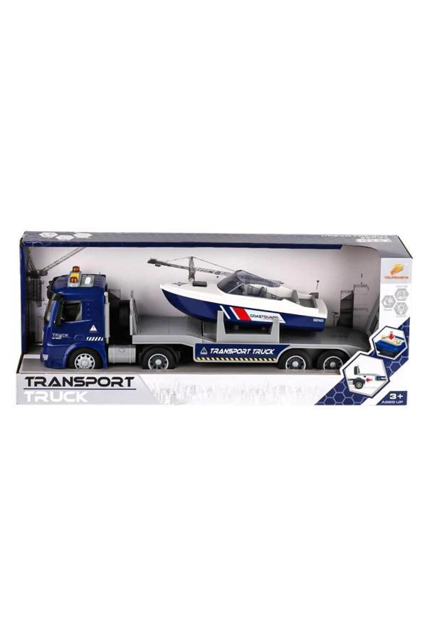 Nessiworld PY8815B Sesli ve Işıklı Bot Taşıyan Tır -Canem Oyuncak - Image 1