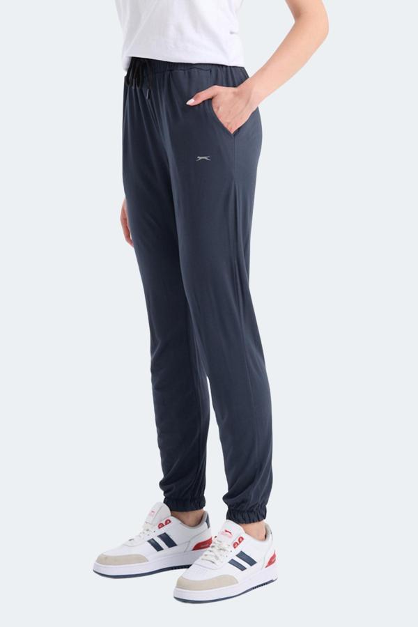 Slazenger KAIDA IN Kadın Cepli Koyu Gri Eşofman Altı - Image 1