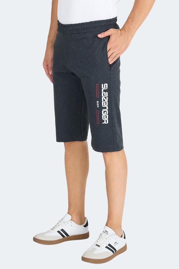 Slazenger NEBO I Erkek Cepli Kapri Koyu Gri Şort - Image 1