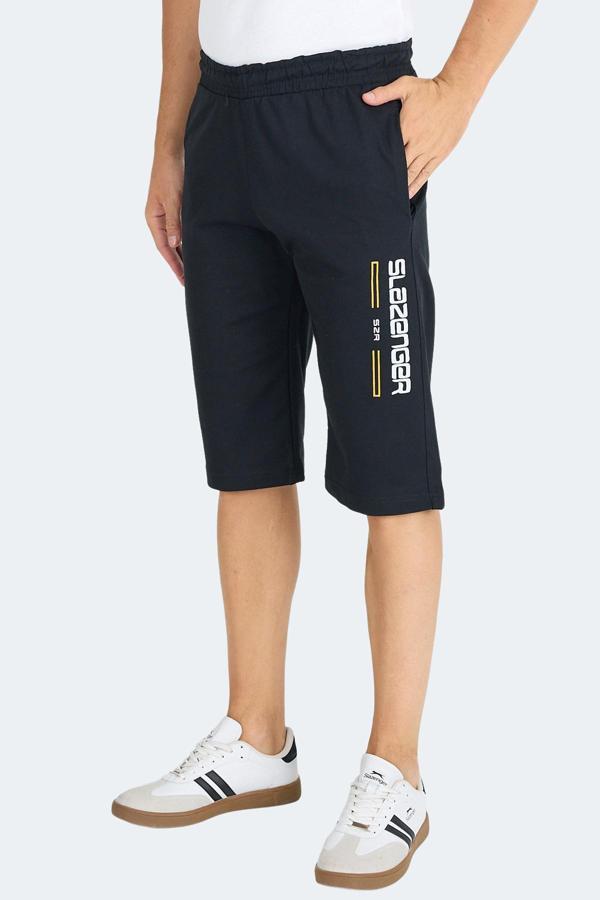 Slazenger NEBO I Erkek Cepli Kapri Siyah Şort - Image 1