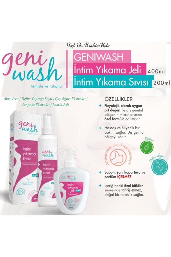 Geniwash Ph Dengeleyici Hassas & Hijyenik Genital Bakım Jel Ve Sıvısı - Image 1