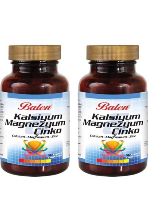 2 Kutu Kalsiyum Magnezyum Çinko Kapsül 90 X709 Mg X2 - Image 1