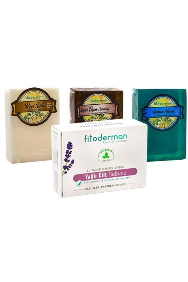 Doğal Cilt Ve Saç Bakımı Sabun Seti8 150 gr X 4 - Image 1
