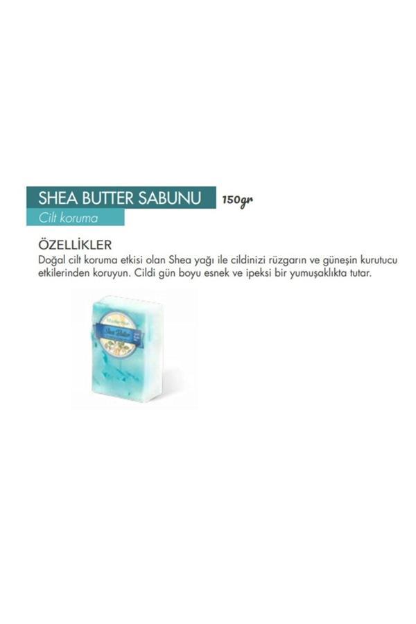 Shea Butter Destekleyici & E Vitaminli Cilt Doğal Shea Butter Sabunu 150 gr - Image 1