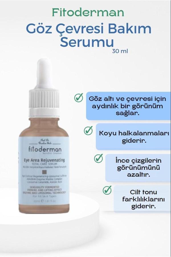 Göz Altı Torbalanma Halkalanma Morluk Karşıtı Göz Çevresi Bakım Serumu - Image 1