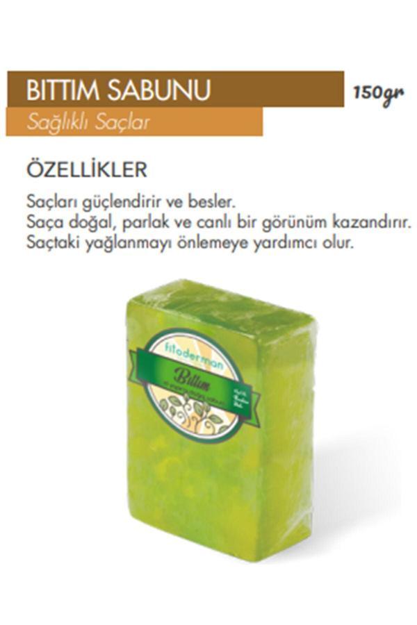 Hızlı Saç Uzatma Etkili Saç Dökülmesine Karşı Doğal Organik Bitkisel Bıttım Sabunu 150 gr - Image 1