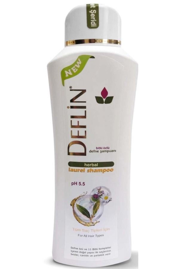 Deflin Bitki Özlü Defne Şampuanı 500 ml - Image 1