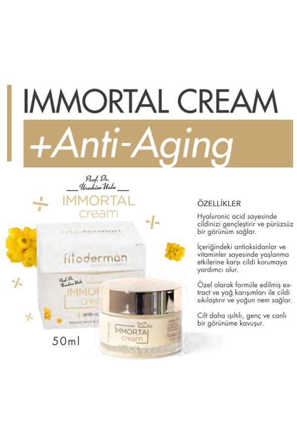 Immortal Yaşlanma Karşıtı, Nemlendirici , Onarıcı Ve Besleyici Krem 50 ml - Image 1