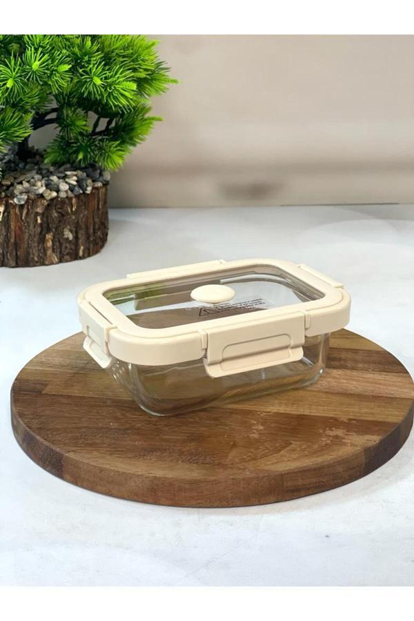 Arow 370 Ml Kilitli Cam Saklama Kabı - Image 1