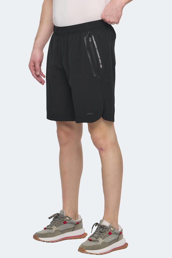 Slazenger VIKTOR Erkek Cepli Siyah Şort - Image 1