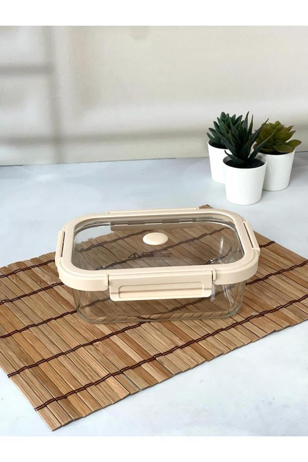 Arow 1040 Ml Kilitli Cam Saklama Kabı - Image 1