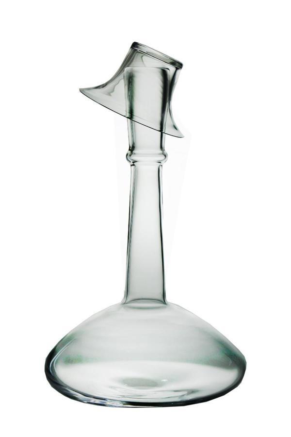 Paşabahçe El İmalatı Kristal Şapkalı 2 Parça Karaf Takımı 90835 - Image 1