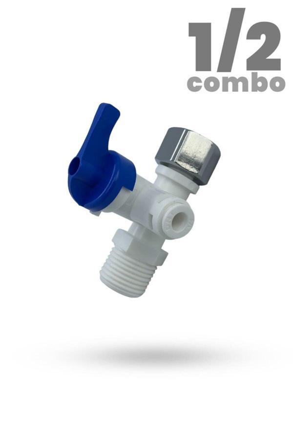 Water Jobs Su Arıtma Cihazları Için Pratik Combo Hat Alma Aparatı 1/2 - Image 1