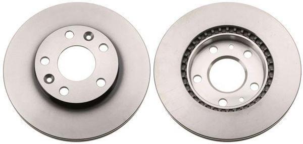 ON FREN DISKI DACIA DUSTER 1 2010-2018 DUSTER 2 2018 RENAULT MEGANE 4 2015 DIŞ ÇAP: 269MM DISKI KALINLIĞI: 22.5MM 5 DELİK HAVALANDIRMALI 402061715R 402066300R 8660002096 - Image 1