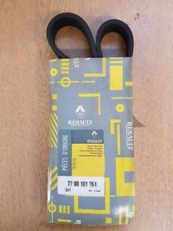 KANALLI KAYIŞ MEGANE 1.6-1.8-2.0 165 2000 BERLINGO 1999 C5 2001-2004 P306 1998-2001 P406 1996-2004 7700107175 7700101261 5750 YG - Image 1