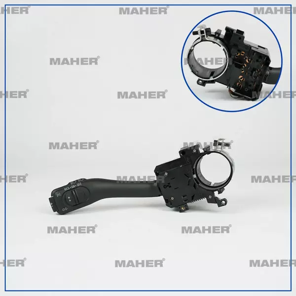 KOL FAR-SİNYAL KUMANDA GOLF4 / BORA / PASSAT / A3 / TOLEDO 1997-2004 (HIZ SABİTLEMELİ) 8L0953513J - Image 1