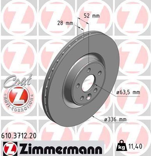 ON FREN DISK AYNASI HAVALI VOLVO S60 2 2010-2015 S80 2 2006 560 1 2011-2015 570 3 2007-2015 XC70 2 2009-2015 336CM CAP 30769057 30736313 - Image 1
