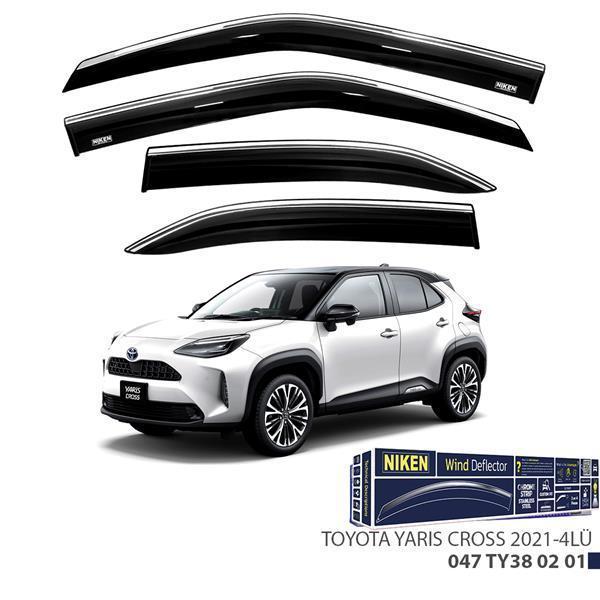 KROMLU CAM RÜZGARLIĞI TOYOTA YARIS CROSS 2021- 4LÜ - Image 1