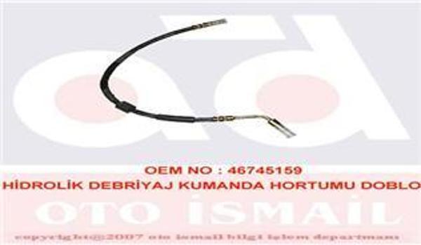 HİDROLİK DEBRİYAJ KUMANDA HORTUMU DOBLO 46745159 - Image 1