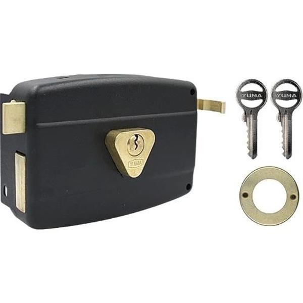 Yuma Ym-600 Kilit Yuma Tirajlı Kilit Oval Karşılıksız Siyah - Image 1