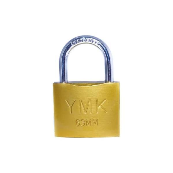 Eko Sarı Boyalı Kısa Kancalı Asma Kilit 38mm - Image 1
