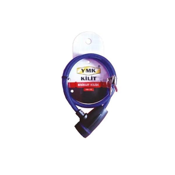 Eko Çelik Halatlı, İzoleli Bisiklet Kilidi - 8mm, 65 Cm - Image 1