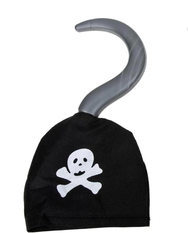 Korsan Kancası Kumaş Malzemeden İmal Korsan Eli Arma Baskılı - Image 1