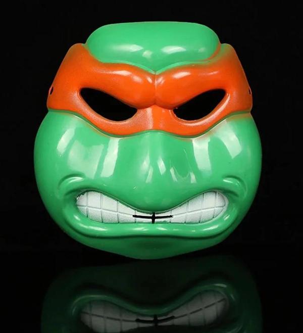 Ninja Kaplumbağalar Maskesi Michelangelo Maskesi - Image 1