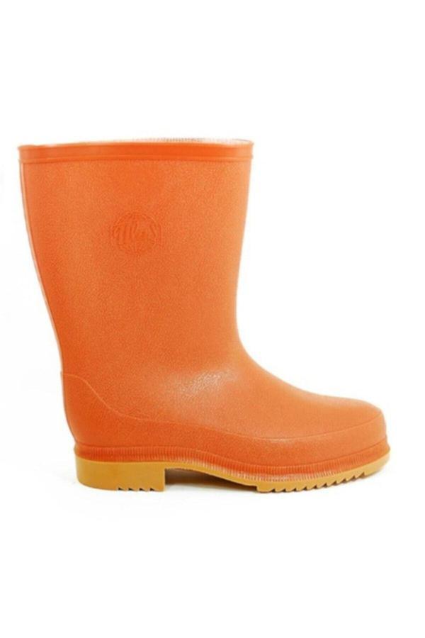 Ulas Ulaş Miflonlu Krep Kısa Inşaat Çizme-Turuncu Kısa - Image 1