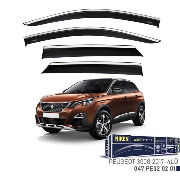 KROMLU CAM RÜZGARLIĞI PEUGEOT 3008 2017- 4LÜ - Image 1