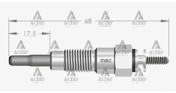 KIZDIRMA BUJİSİ (ISITMA) 9-35 2010-2015 / SPORTAGE 2.0 CRDI 1106537506 (10 ADET) - Image 1