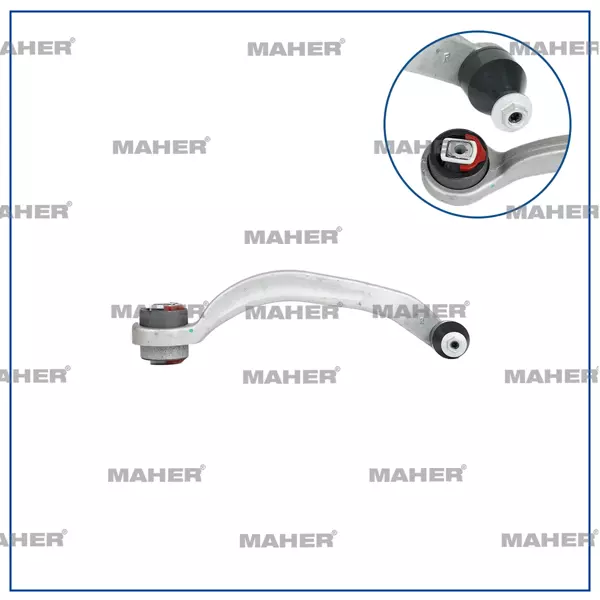 ROTİLLİ KOL PASSAT 1997-2005 / A4 1997-2007 EĞRİ ALT SAĞ 4D0407694AD - Image 1