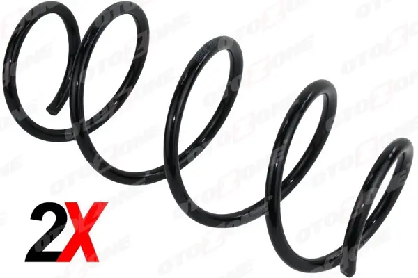 HELEZON YAY ON RENK KODU: 2 10 KIRMIZI MERCEDES C-CLASS W204 S204 A2043210304 (2 ADET) - Image 1