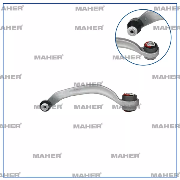 ROTİLLİ KOL PASSAT 1997-2005 / A4 1997-2007 EĞRİ ALT SOL 4D0407693AD - Image 1