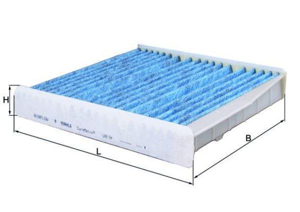 POLEN FİLTRESİ KARBONLU VOLVO S60 2001-2010 S80 1998-2006 570 1999-2007 XC70 2002-2007 XC90 2002-2014 ANTİ ALERJİ KABİN FİLTRESİ 9171756 30630754 30676413 30630755 - Image 1