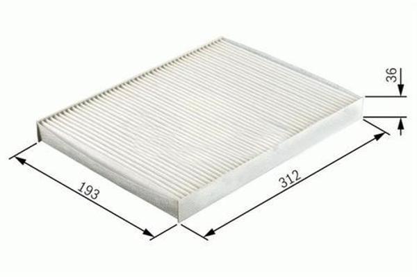 POLEN FİLTRESİ A6 CU3192 4A0819439A - Image 1