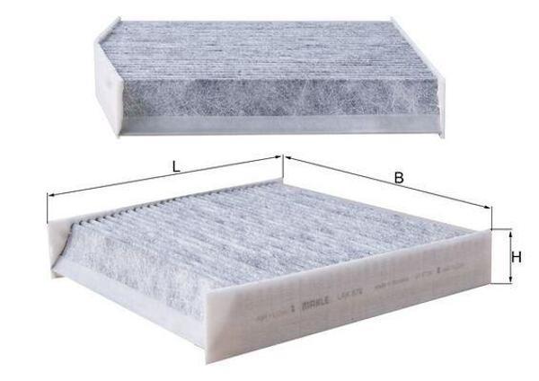 POLEN FILTRESI MERCEDES W176 W246 C117 10117 10156 KARBONLU A2468300018 - Image 1