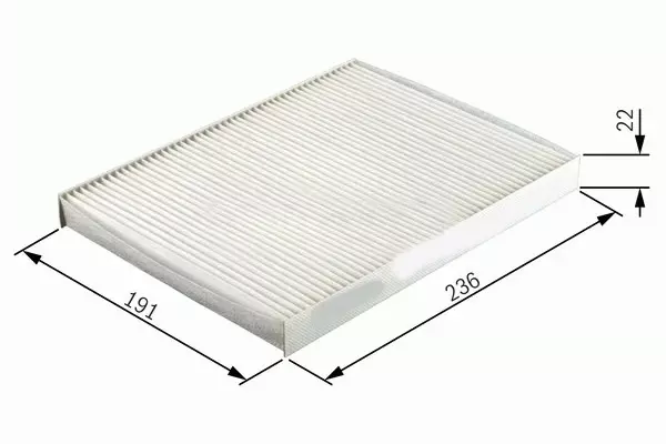 POLEN FILTRESI FIESTA 2008-2017 B-MAX 2014 COURIER 2014 ECOSPORT 2014 KA 2016 855J19G244AA 1566997 1701022 - Image 1