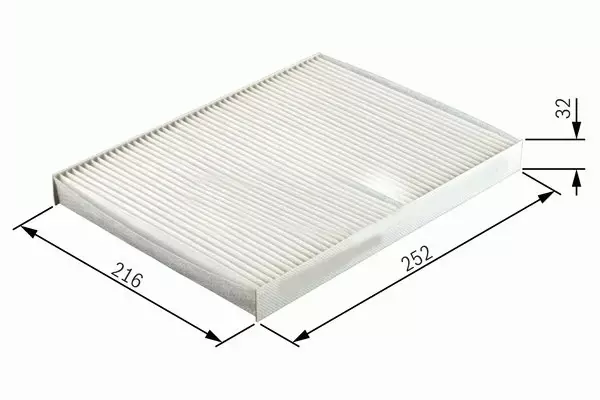 POLEN FILTRESI MERCEDES G-CLASS W461 W463 . AUDI A2 . SEAT CORDOBA IBIZA . SKODA FABIA . VW POLO A4638300018 6Q0820367 - Image 1