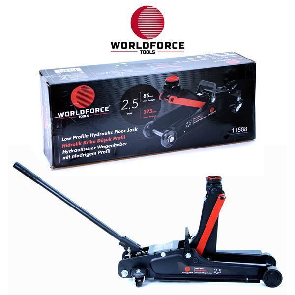 HİDROLİK KRİKO 2.5 TON DÜŞÜK PROFİL UZUN ŞASE GARAJ EKİPMANLARI HIRDAVAT - Image 1