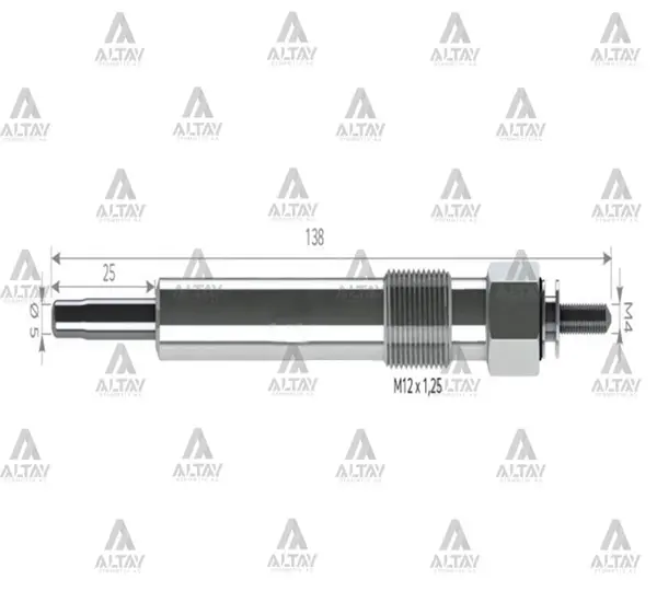 KIZDIRMA BUJİSİ (ISITMA) NKR-55 / D-MAX 2004 / J.9 115 8 94140115 2 (10 ADET) - Image 1