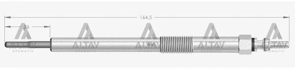 KIZDIRMA BUJİSİ (ISITMA) NAVARA 2015-2018 2.3 DCI / MURANO / PATHFINDER / QASHQAI / 10-TRAILER 11065 51000A (10 ADET) - Image 1