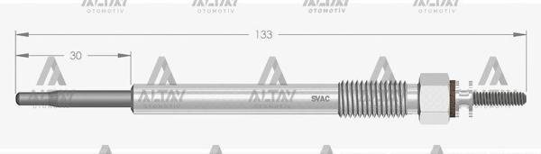 KIZDIRMA BUJİSİ (ISITMA) ACCENT 2011-2015 BLUE / I-2020-2008-14 / I-30 2007-2015 / ELANTRA 2011-2015 / 9-35 2011-2015 36710 2A700 (10 ADET) - Image 1