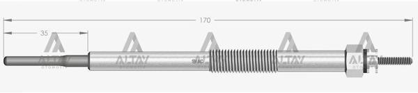 KIZDIRMA BUJİSİ (ISITMA) CANTER 2005 4M42 / PAJERO 3.2 DI-D 2000-2006 / 115 ME203539 (10 ADET) - Image 1