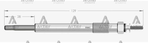 KIZDIRMA BUJİSİ (ISITMA) VECTRA B 2.0 DI 115 1214322 (10 ADET) - Image 1