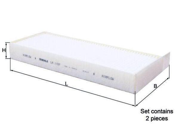 POLEN FİLTRESİ ASTRA L 2021 P308 2-3 2013 P508 2018 9804163380 9837470680 - Image 1