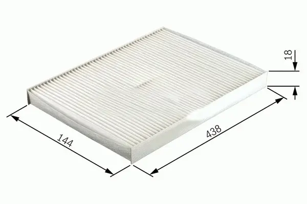 POLEN FİLTRESİ JUMPER-DUCATO-BOXER 1.9D-1.9TD-2.5D-2.5TD-2.5TDI-2.8D-2.8HDI 1994-2002 1312766080 6479 A0 6447 SY 6447 TY - Image 1